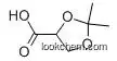 Molecular Structure of 62075-55-2 (2,2-Dimethyl-1,3-dioxolane-4-carboxylic acid)